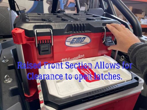 Polaris Rzr Pro R Packout Mount, Dual Stack