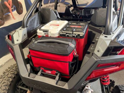 Polaris Rzr Pro R Packout Mount, Dual Stack