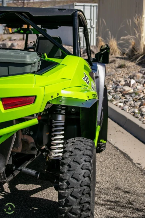 UHMW Arctic Cat Wildcat XX Mud Flaps, Fender Extensions.