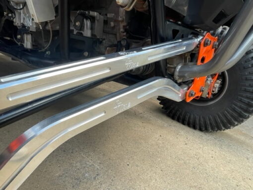 L And W  Fab Polaris Rzr Pro S Adjustable Radius Rods, 2 Heim High Clearance
