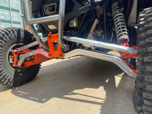 L And W  Fab Polaris Rzr Pro S Adjustable Radius Rods, 2 Heim High Clearance