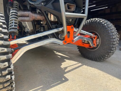 L And W  Fab Polaris Rzr Pro S Adjustable Radius Rods, 2 Heim High Clearance