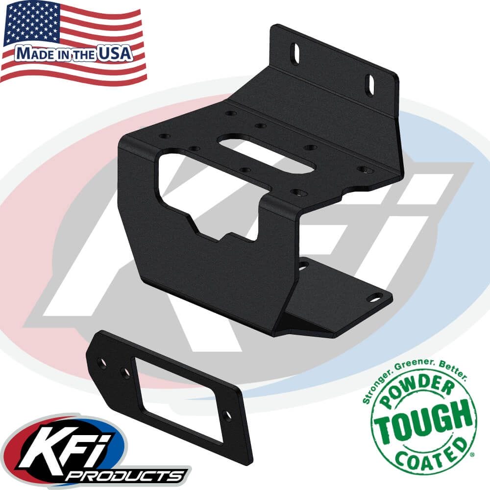 Kfi Honda Pioneer Winch Mount