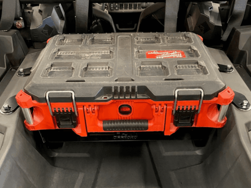 Ajk Offroad Polaris Rzr Xp 1000 Packout Mount, Xp 1000 Tool Box Mount