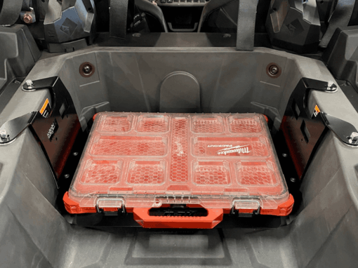 Ajk Offroad Polaris Rzr Xp 1000 Packout Mount, Xp 1000 Tool Box Mount