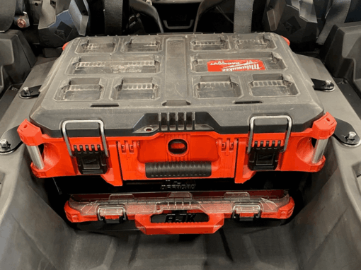 Ajk Offroad Polaris Rzr Xp 1000 Packout Mount, Xp 1000 Tool Box Mount