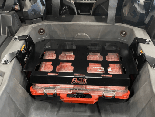 Ajk Offroad Polaris Rzr Xp 1000 Packout Mount, Xp 1000 Tool Box Mount