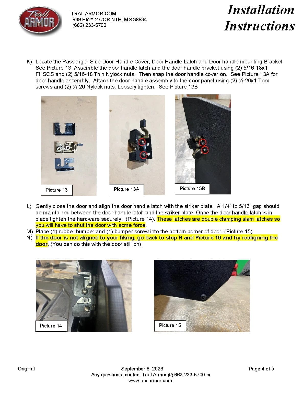 Trail Armor Can-Am Maverick R Inner Fender Guards