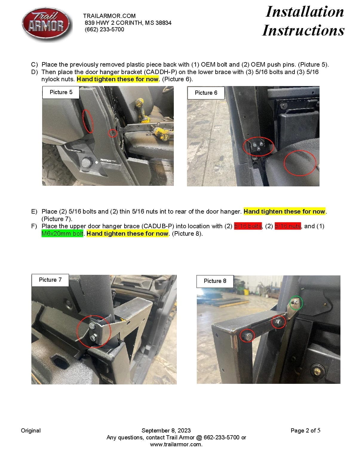 Trail Armor Can-Am Maverick R Inner Fender Guards
