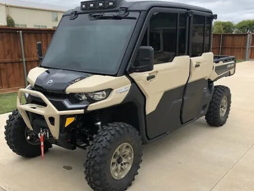 Can-am Defender Window Tint, Full Cab Tinting