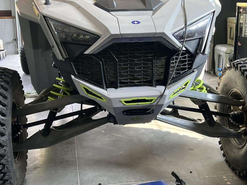 L And W Fab Polaris Rzr Pro S Front Winch Bumper, Pro R Front Winch Bumper