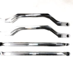L And W  Fab Polaris Rzr Xp 1000 Billet Radius Rods, High Clearance