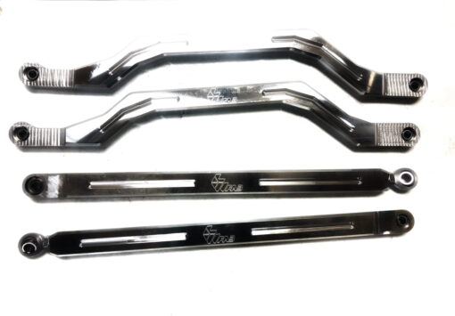 L And W  Fab Polaris Rzr Xp 1000 Billet Radius Rods, High Clearance