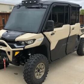 Can-am Defender Window Tint, Full Cab Tinting