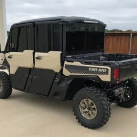 Can-am Defender Window Tint, Full Cab Tinting