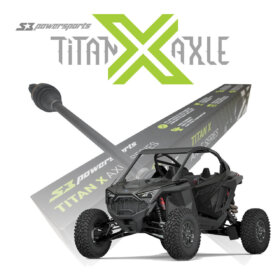 S3 Power Sports Polaris Pro R Axles, Titan X Edition