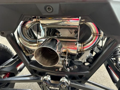 Force Turbos Polaris Rzr Pro R Muffler, Slip On Edition