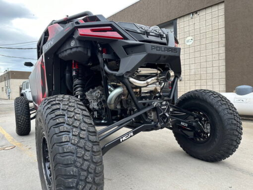 Force Turbos Polaris Rzr Pro R Muffler, Slip On Edition