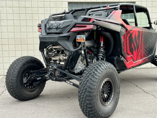 Force Turbos Polaris Rzr Pro R Muffler, Slip On Edition