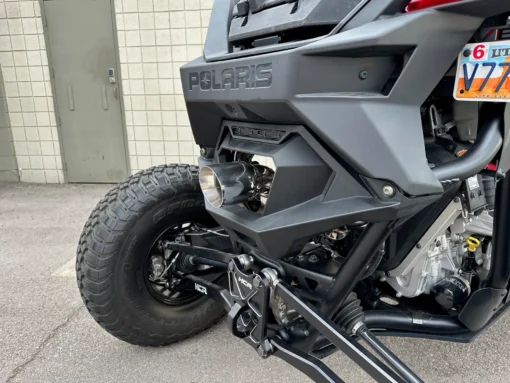 Force Turbos Polaris Rzr Pro R Muffler, Slip On Edition