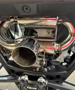 Force Turbos Polaris Rzr Pro R Muffler, Slip On Edition