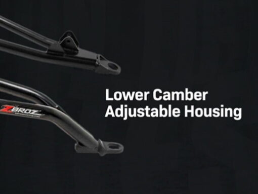 Zbroz Polaris Ranger Front Forward Arms