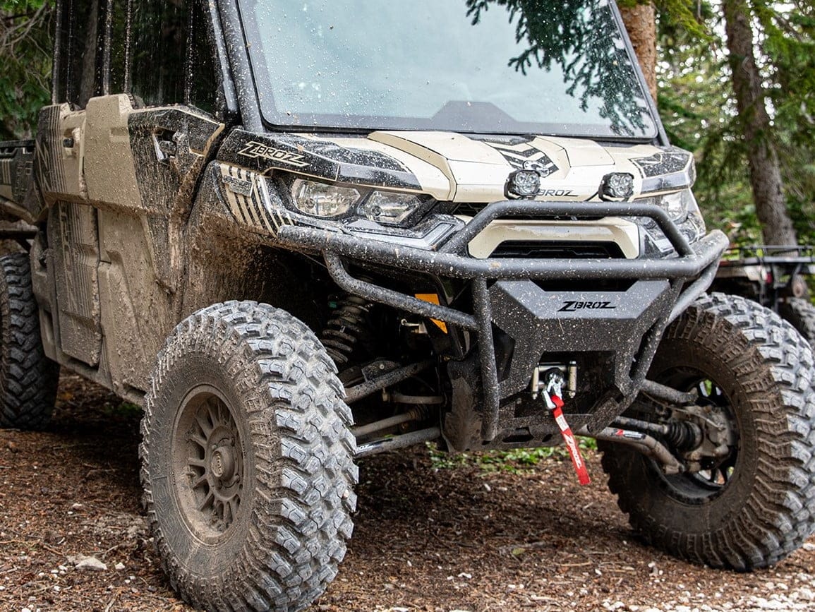 Zbroz Can-am Defender Front Forward Arms