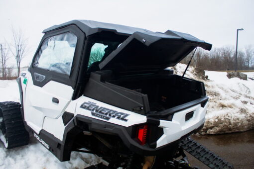 Polaris General Bed Cover, Rear Coverage