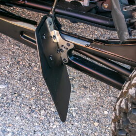 Rokblokz Polaris Pro R Trailing Arm Mud Flaps