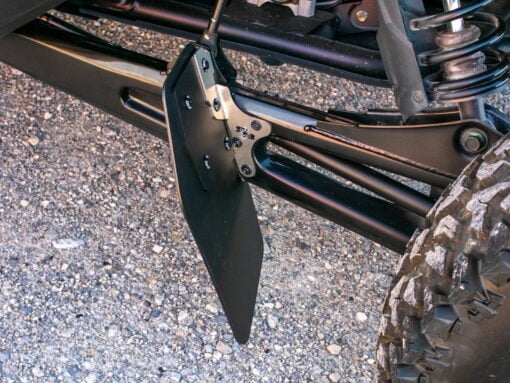 Rokblokz Polaris Pro R Trailing Arm Mud Flaps