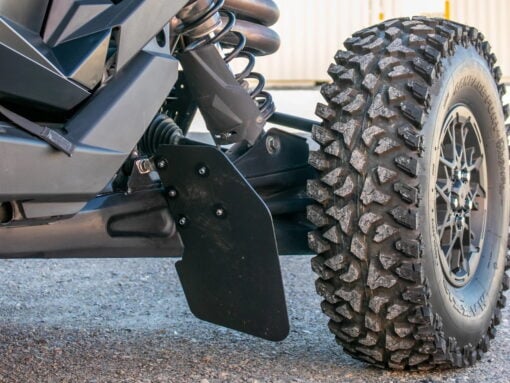 Rokblokz Polaris Pro R Trailing Arm Mud Flaps
