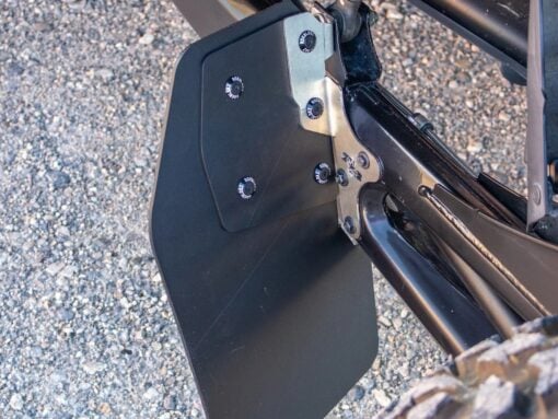 Rokblokz Polaris Pro R Trailing Arm Mud Flaps