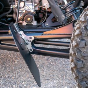 Rokblokz Polaris Pro R Trailing Arm Mud Flaps