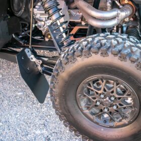 Rokblokz Polaris Pro R Trailing Arm Mud Flaps