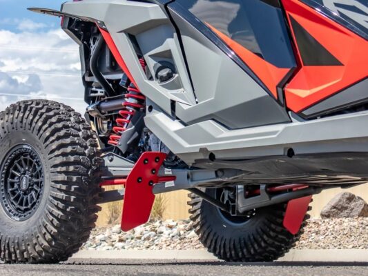 Rokblokz Polaris Rzr Turbo R Trailing Arm Mud Flaps