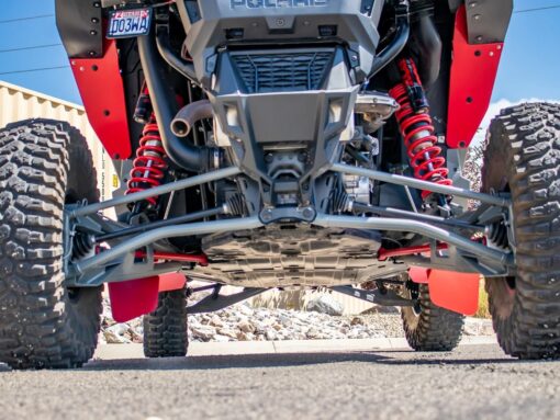 Rokblokz Polaris Rzr Turbo R Trailing Arm Mud Flaps