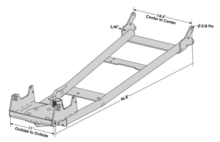 Kfi Can-am Outlander Snow Plow Package