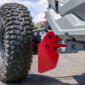 Rokblokz Polaris Rzr Turbo R Trailing Arm Mud Flaps