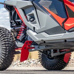 Rokblokz Polaris Rzr Turbo R Trailing Arm Mud Flaps