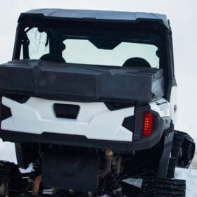 Polaris General Bed Cover, Rear Coverage