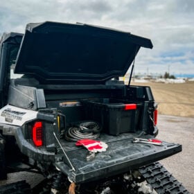 Polaris General Bed Cover, Rear Coverage