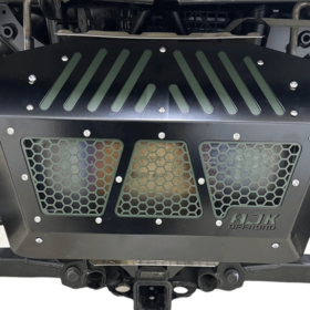 Ajk Offroad Polaris Xpedition Exhaust Cover, 2 Level Mesh