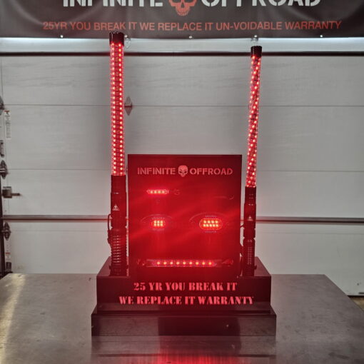 Infinite Offroad Led Whips, Rgb+w