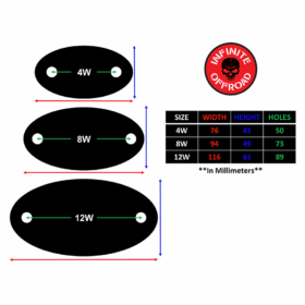 Infinite Offroad Led Rock Lights, Rgb+w