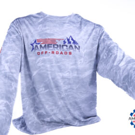 American Off-roads Long Sleeve, Upf 50+ Sun Protection Performance