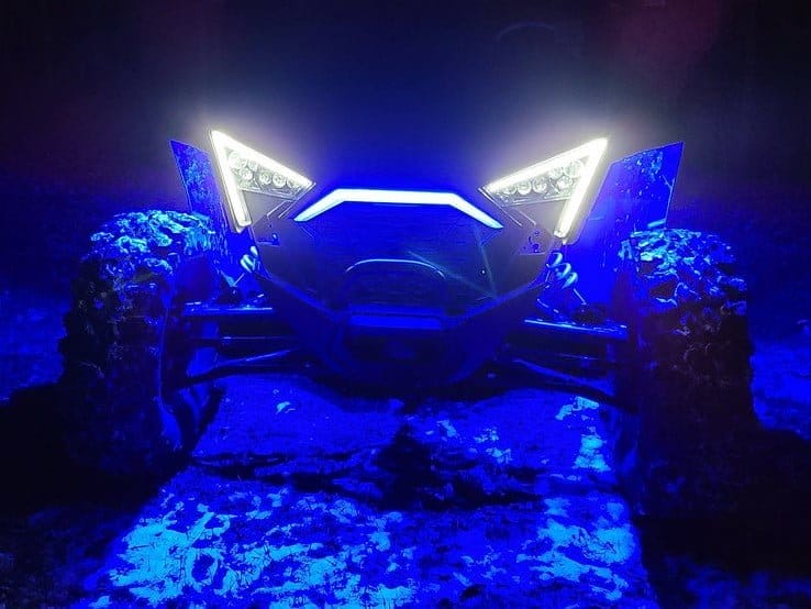 Infinite Offroad Polaris Rzr Pro Halo Headlights, Turbo R Halo Headlights