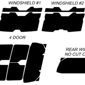 Polaris Ranger Xd 1500 Window Tint, Full Cab Tinting