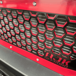 Ajk Offroad Polaris Ranger Xd 1500 Grille, 3 Level Mesh