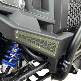 Ajk Offroad Polaris Xpedition Front Accents, Oem Bumper - Army Green