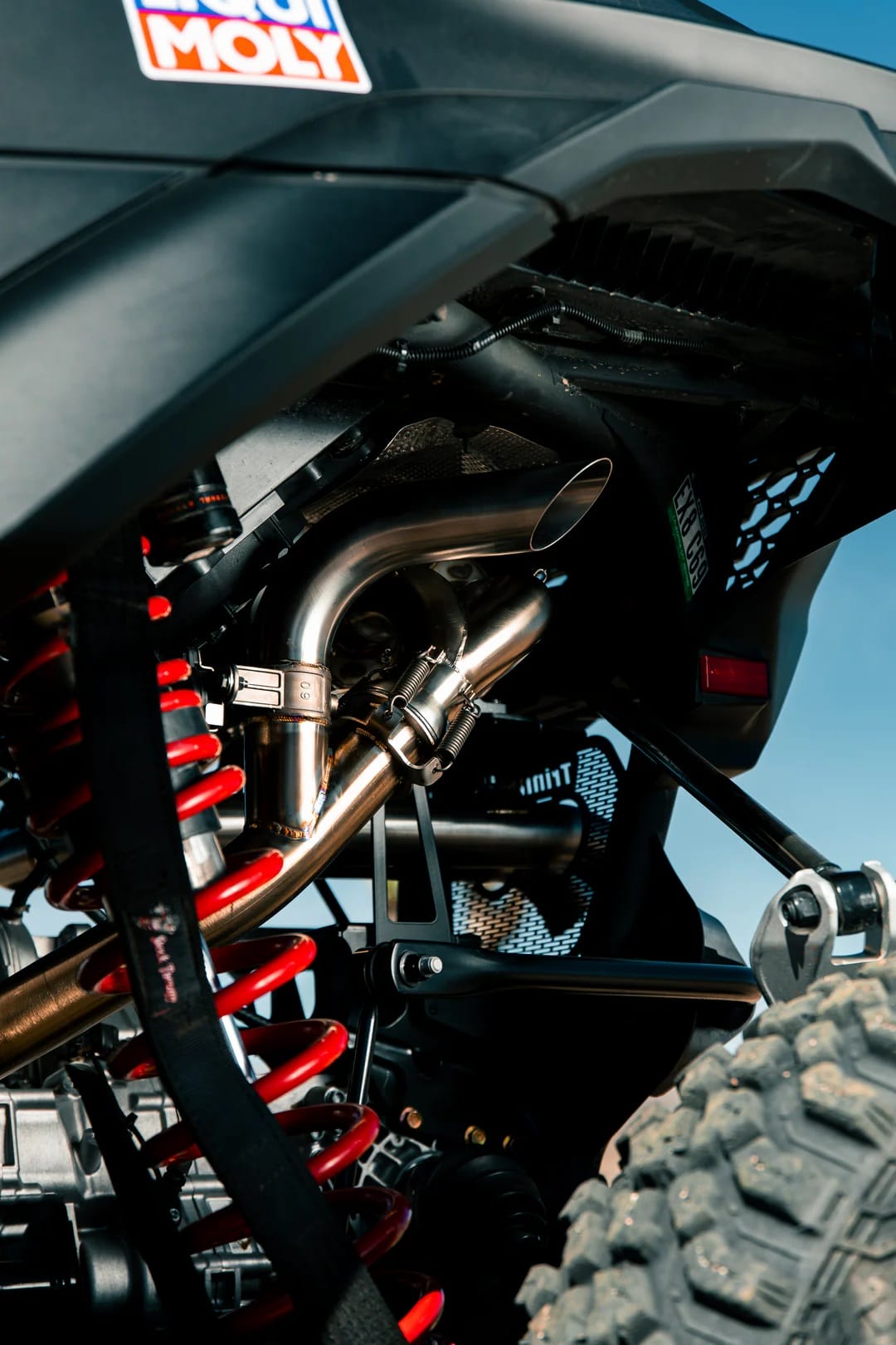 Trinity Racing Can-am Maverick R Head Pipe